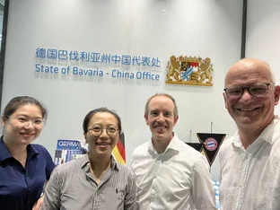 Gruppenbild State of Bavaria - China Office