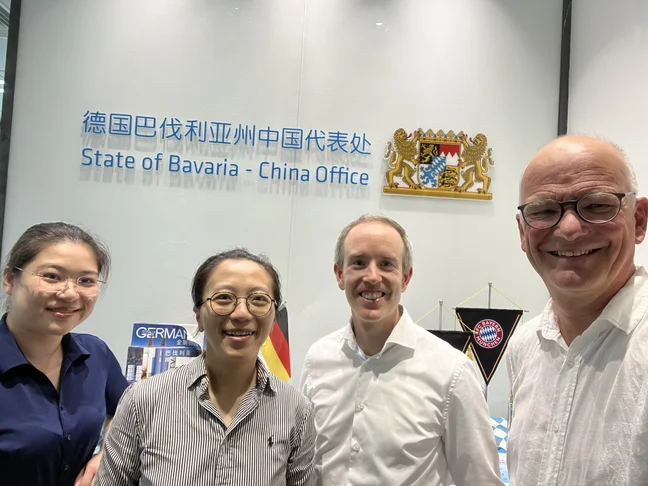Gruppenbild State of Bavaria - China Office