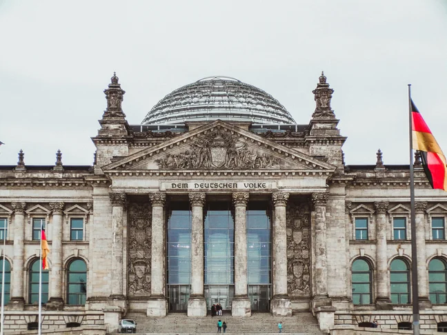 Foto des deutschen Bundestags