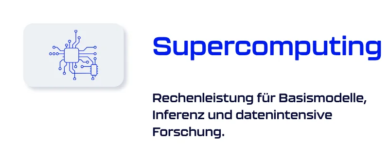 Kachel auf der Science-Startseite zum Thema Supercomputing