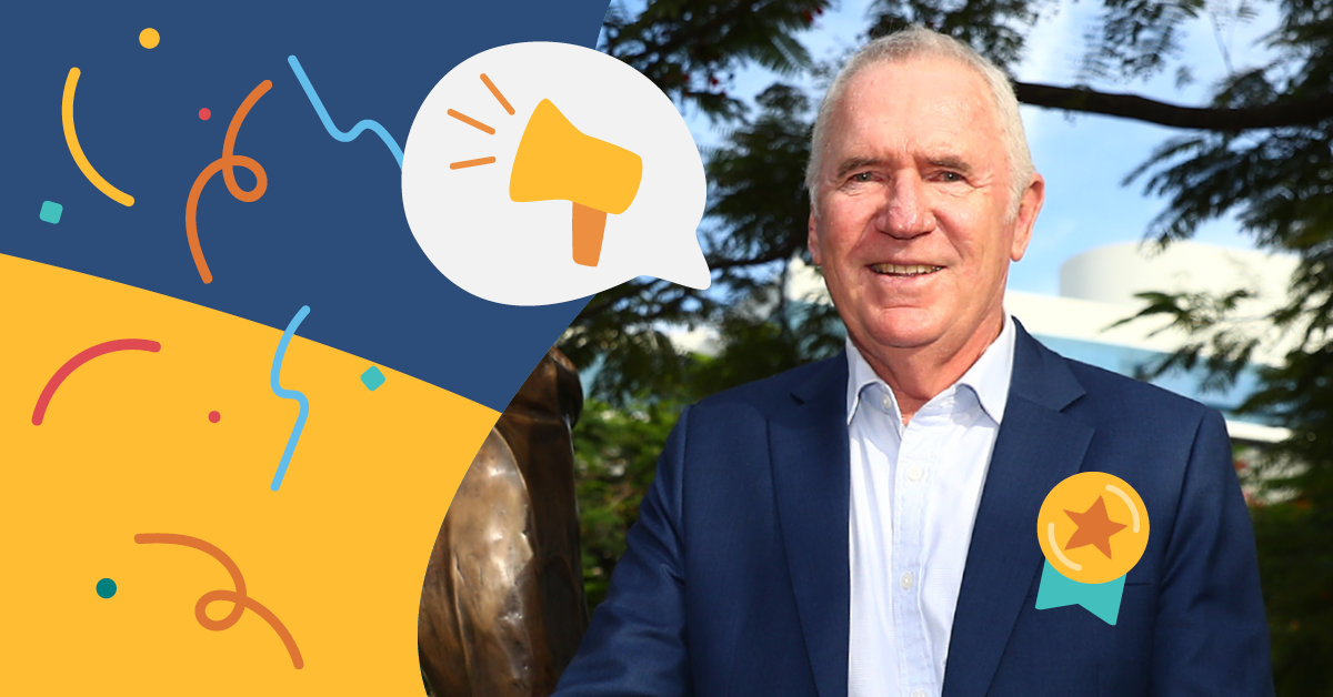 Allan Border Trilogy Care ambassador