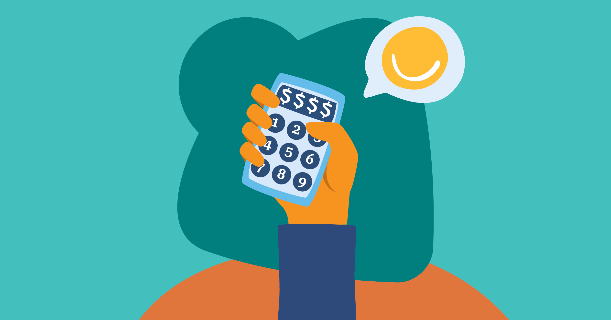 Cute fees, not care with Trilogy Care's client calculator