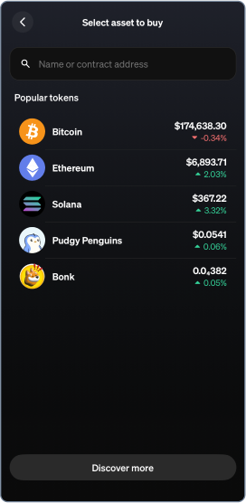 Select your currency