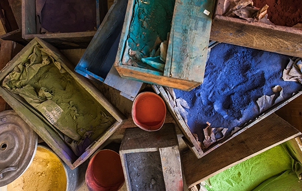Exklusive Naturpigmente und mineralische Pigmente bei ktCOLOR