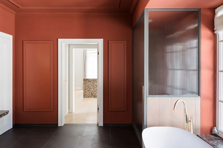 Ocre rouge für ein Bad mit Tiefe und Charakter – ktCOLOR Pigmentfarbe