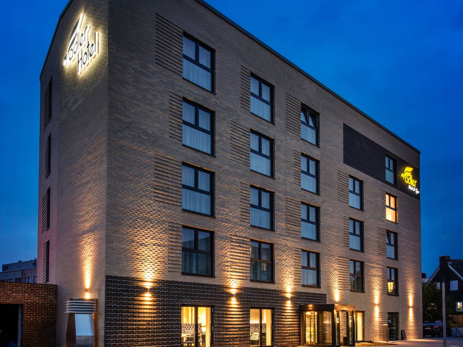 Fassade des Hotel Adler in Münster