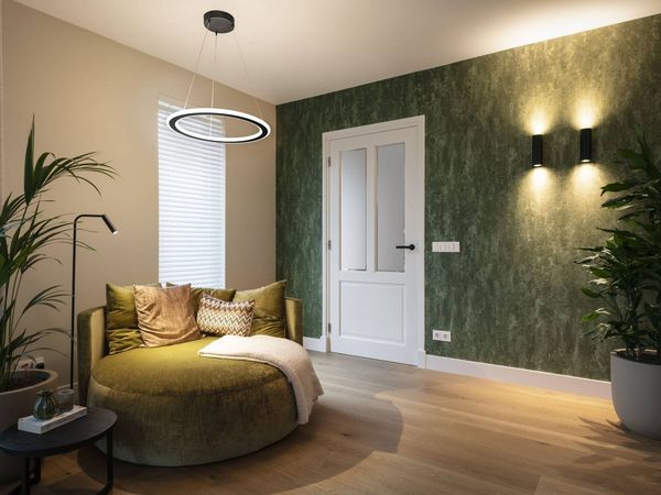 SLV Pendelleuchte im Wohnzimmer