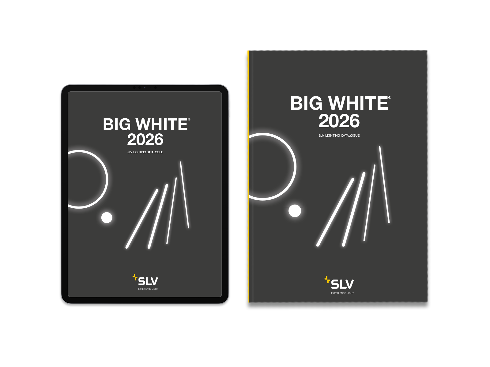 Ob als gedruckte Version, oder als digitaler Blätterkatalog: der BIG WHITE® liefert Ihnen das gesamte SLV Sortiment einfach zusammengefasst.