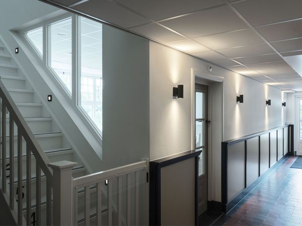 SLV Wandleuchten im Treppenhaus