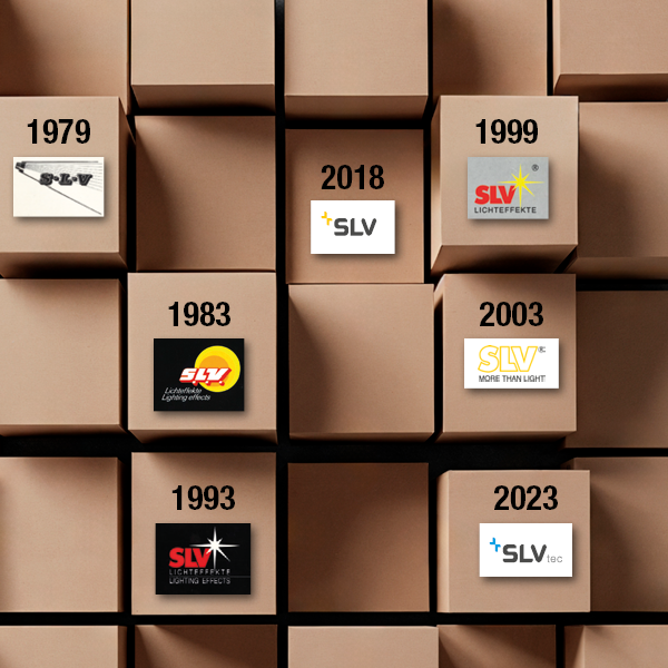 Die Varianten der SLV Logos über die Jahre hinweg