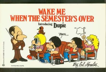 Wake Me When the Semester’s Over Cover
