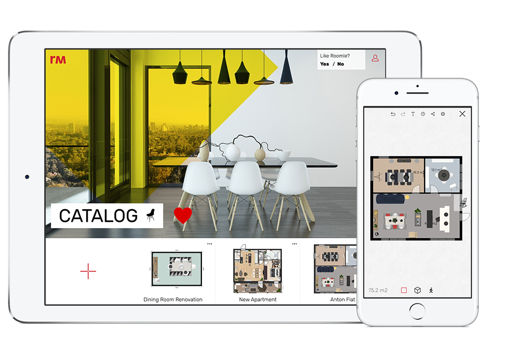 Free and simple 3D floorplanner for your design ideas Roomle