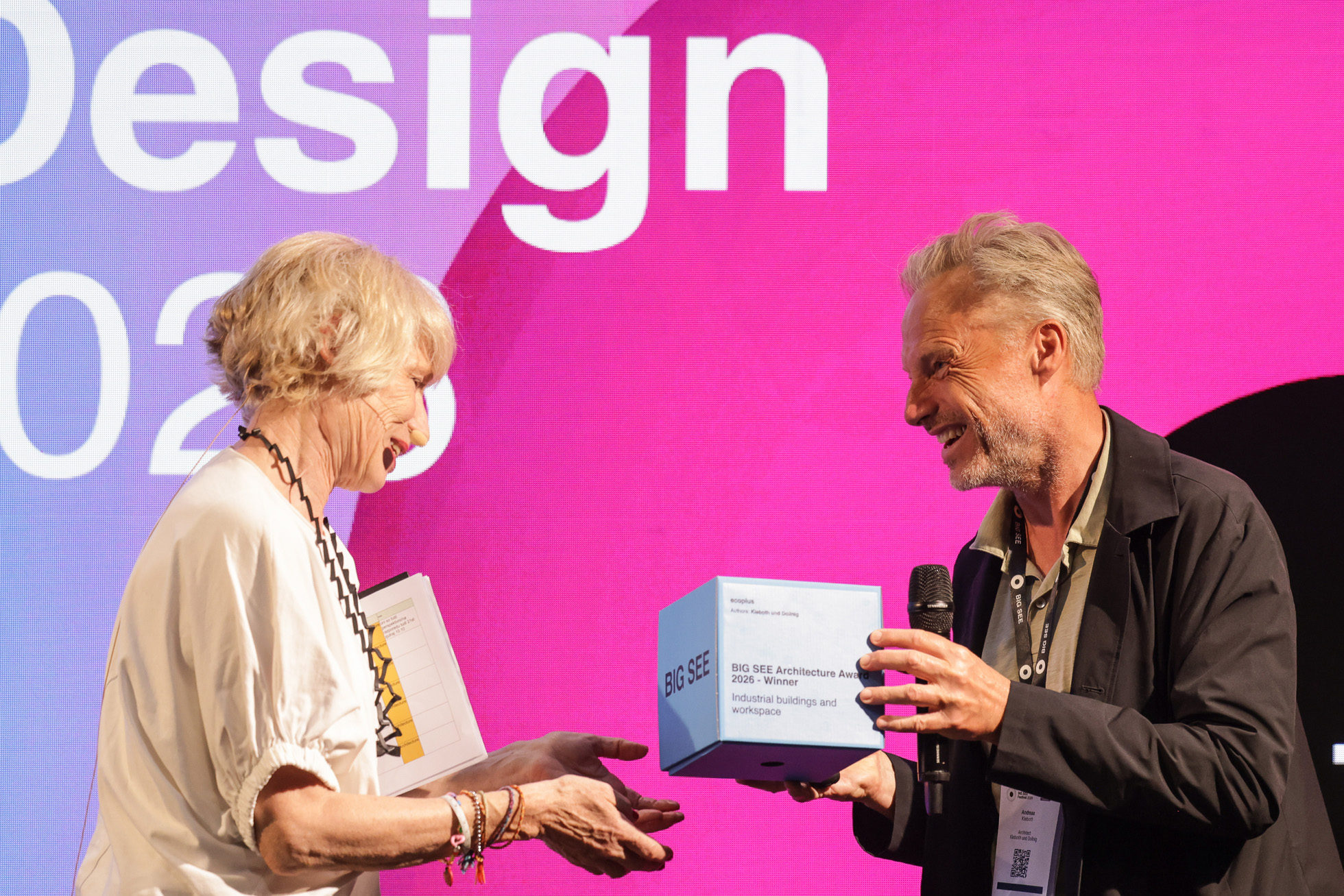 BIG SEE Award in Portorož: Auszeichnung für ecoplus