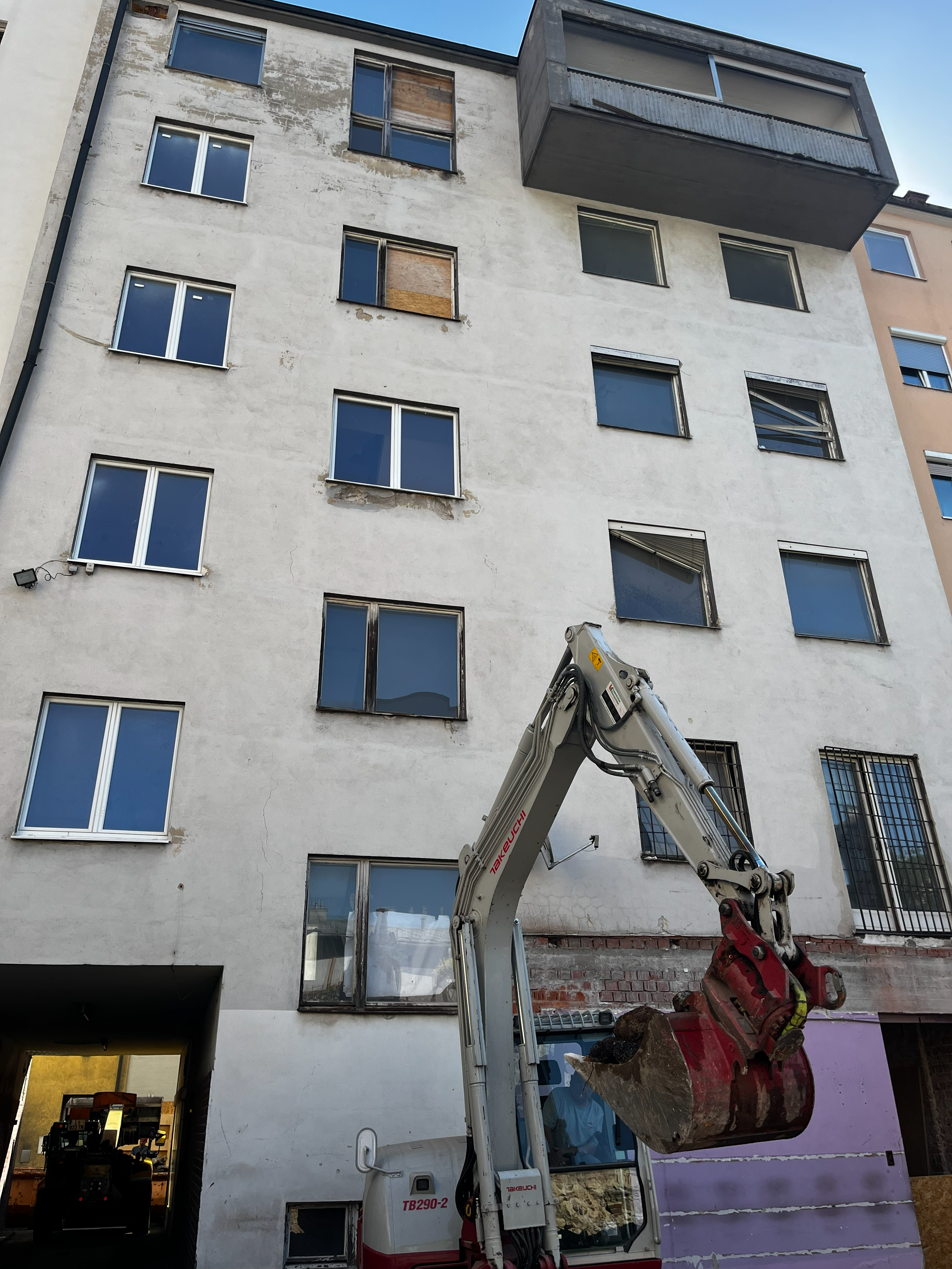 Baustart beim Stadthaus Humboldtstraße!