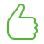 Icona con pollice in su: simbolo di conformità legale e approvazione