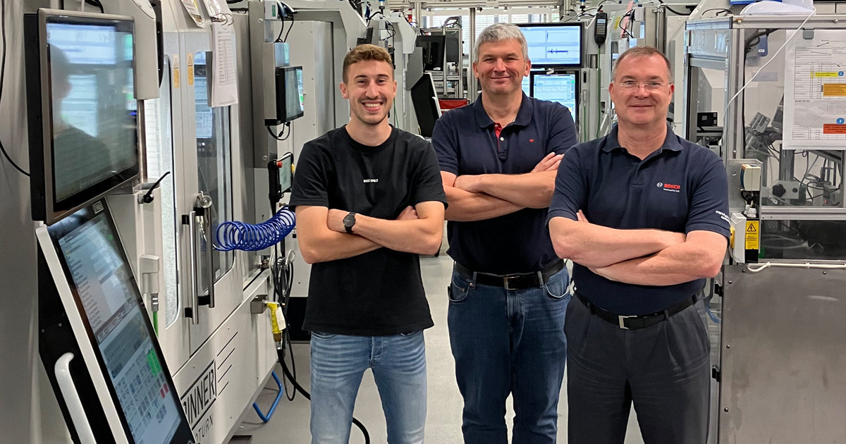 KEBA 6D spindle at Bosch | KEBA