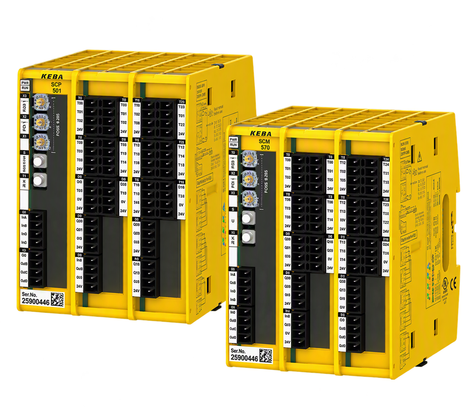 Close-up of a KEBA KeSafe C5 control module