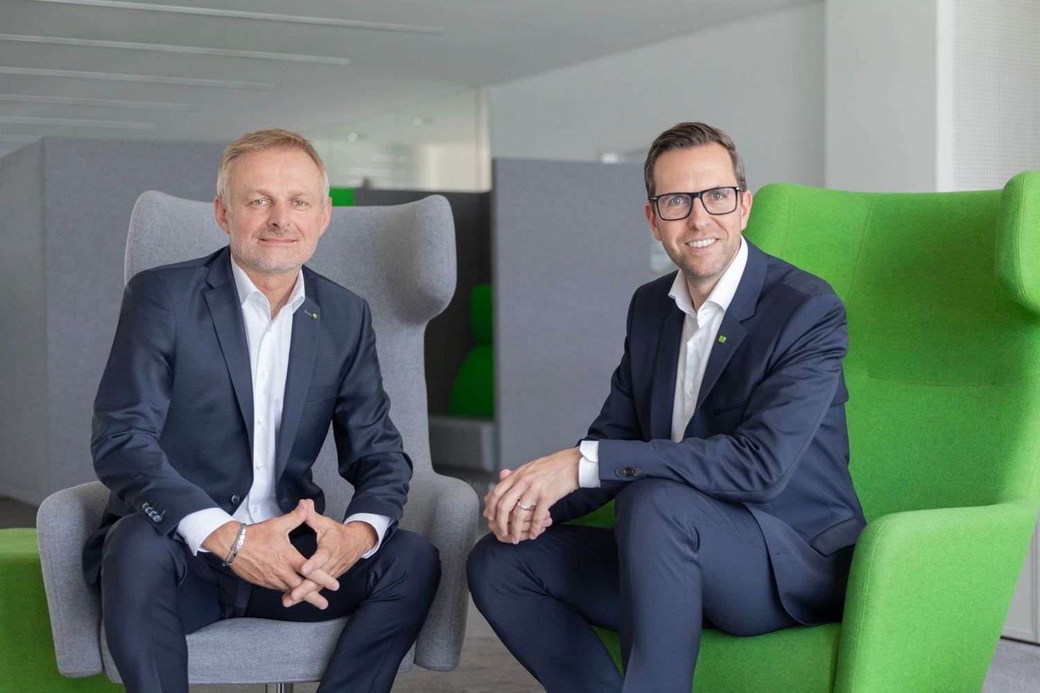 KEBA CFO Andreas Schoberleitner & CEO Christoph Knogler