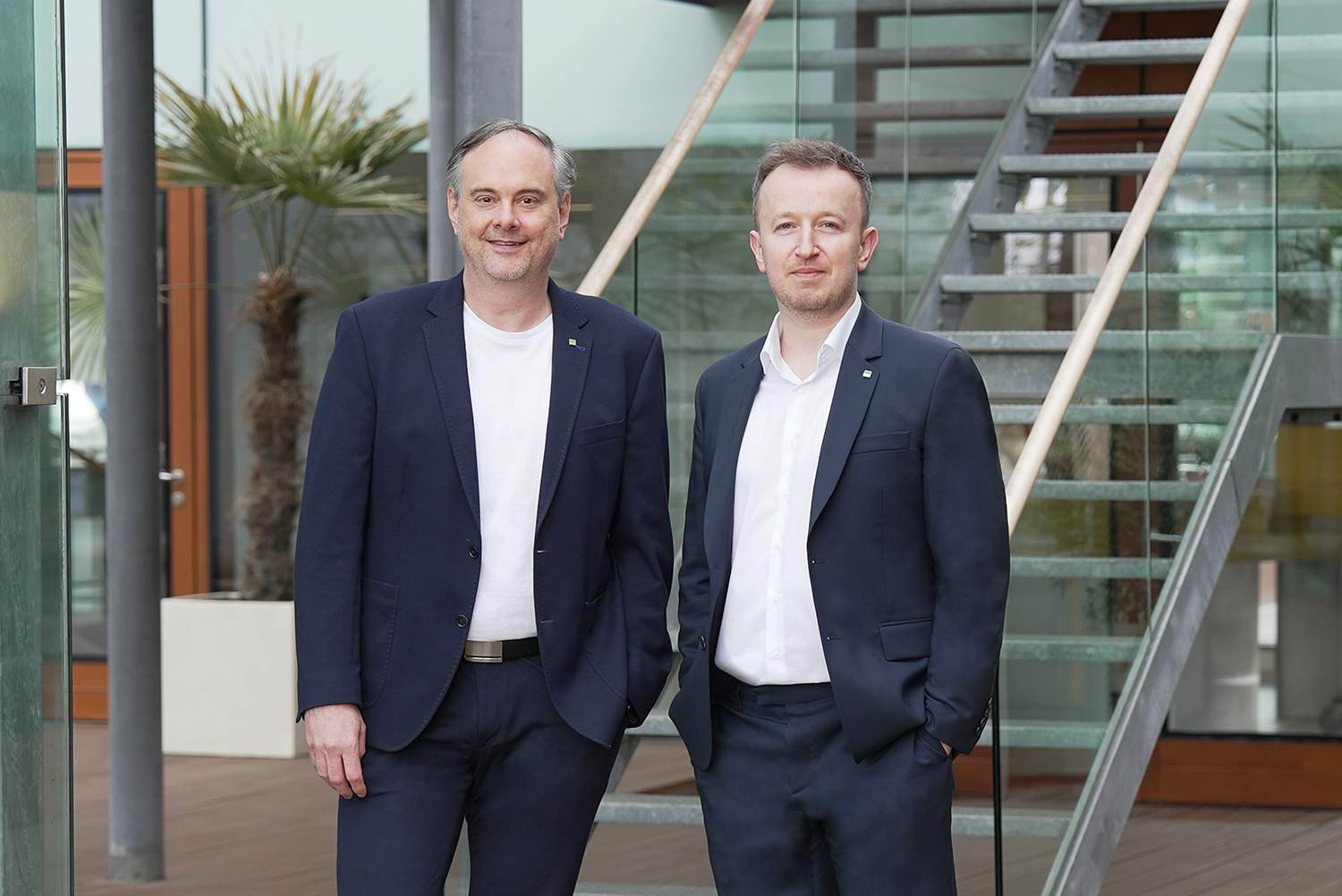 KEBA Digital CTO Hannes Kaufmann and CEO Sulejman Ganibegovic