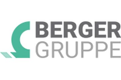 Logo Berger Group in grey and green