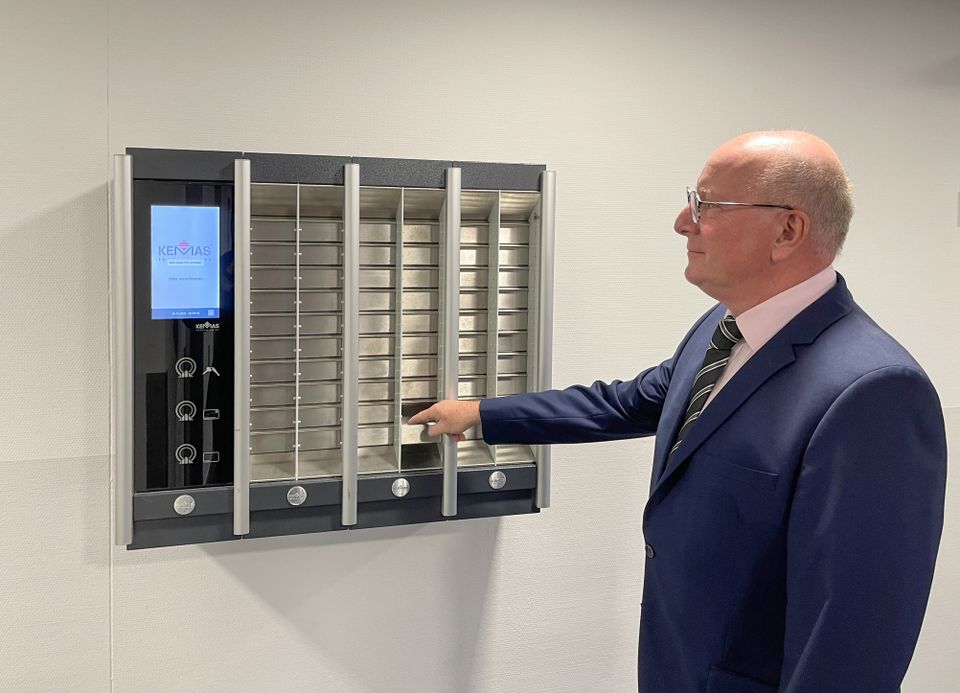 KeMas Übergabedepot bei der Sparkasse Chemnitz