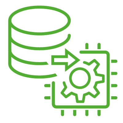 Icon representation of a data set