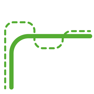 Icon representation of a track generation