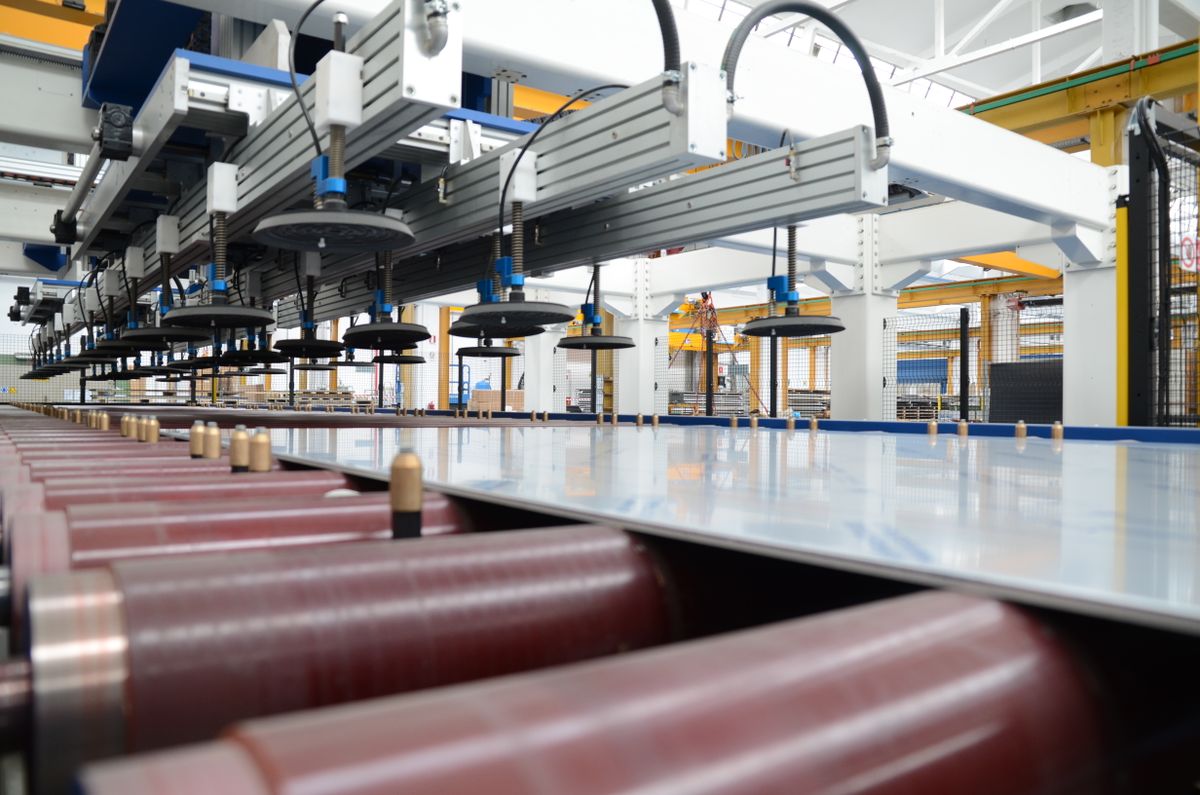 META production lines extend up to 80 meters in length – with some installations going even beyond.