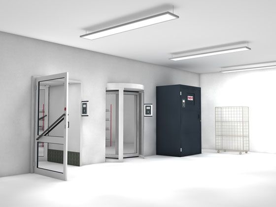 texLog in einem schematischen Raum integriert.