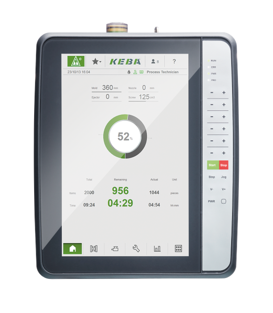 Wireless handheld from KEBA