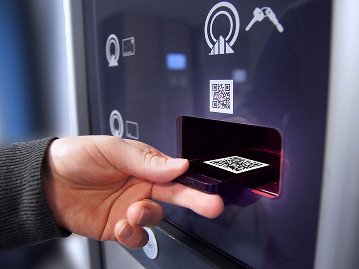 Visitor registration via QR code