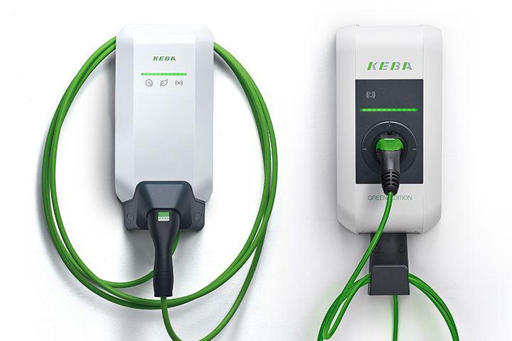 KEBA KeContact P40 und P30 Wallboxen