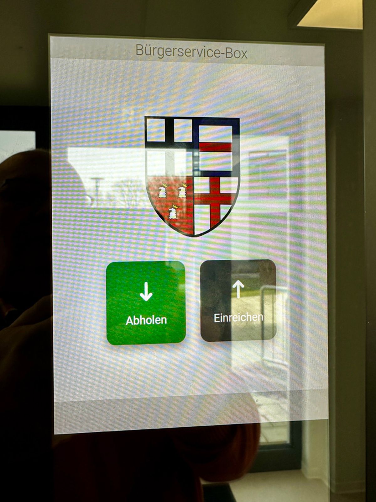 Citizen Service Box in the Asbach Municipal Association