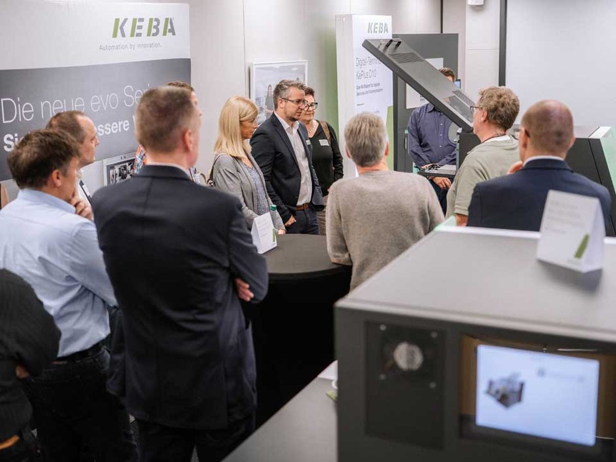 Prämiere des neuen evo Cash Recyclers von KEBA in Lahnau