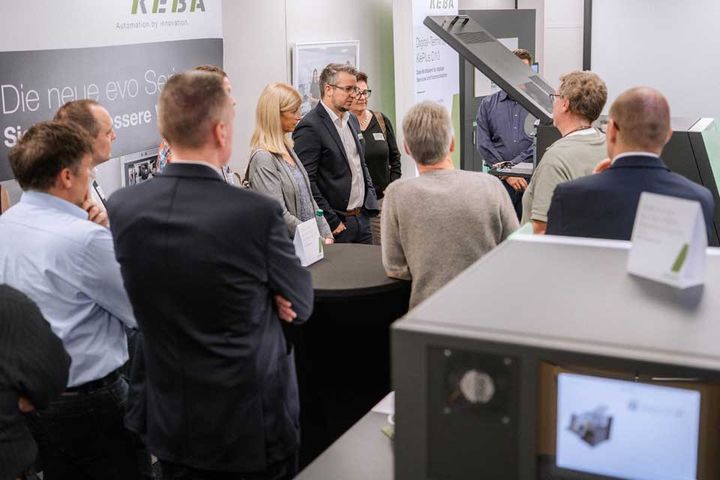 Prämiere des neuen evo Cash Recyclers von KEBA in Lahnau