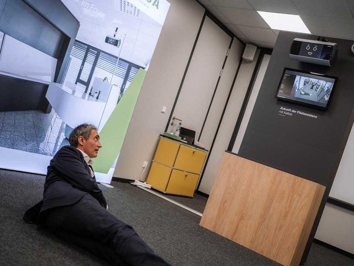 KEBA Belegschaft am Launch Event in Lahnau