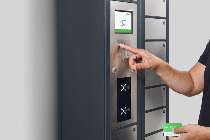 Gestione elettronica delle chiavi con funzione di lettura per carte RFID