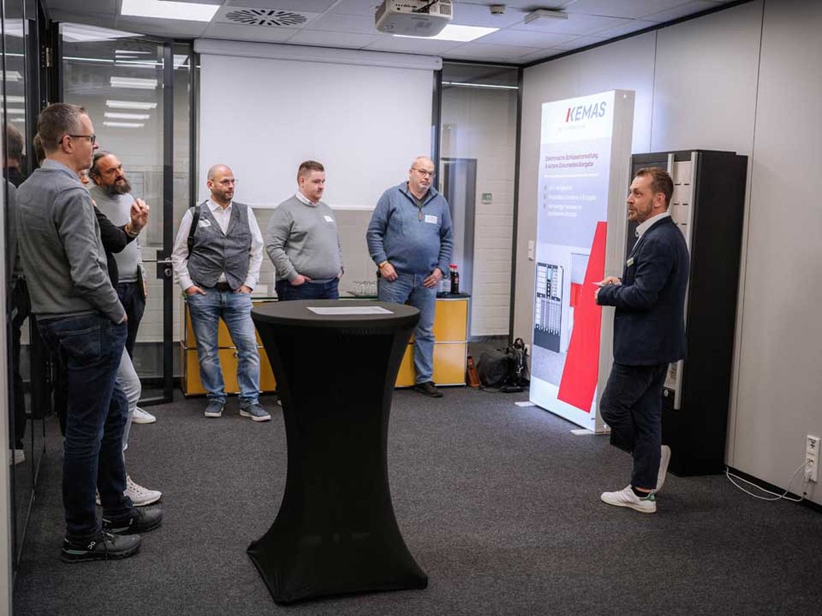 KEMAS Gerät am Launch Event in Lahnau