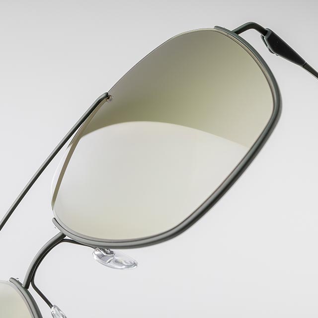 sunglasses with green lenses