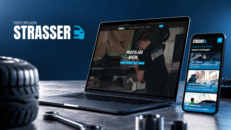 Website Relaunch von Karosserie Strasser