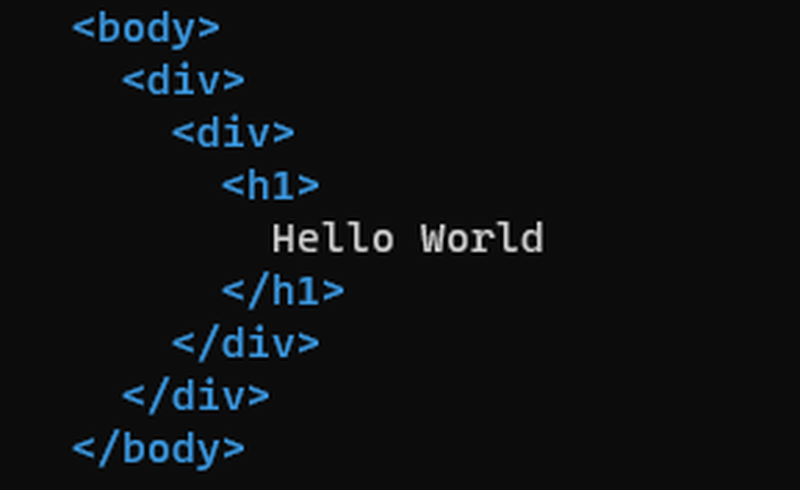 Hello world code