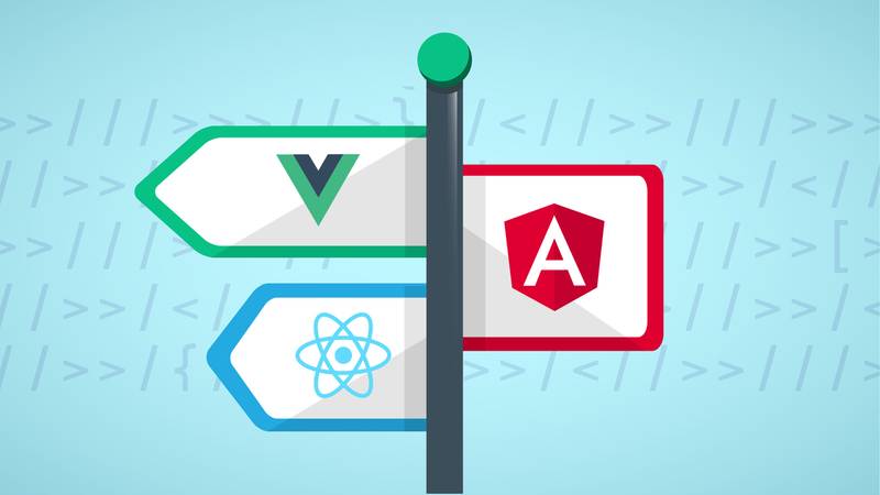 React JS, Angular & Vue JS - Quickstart & Comparison