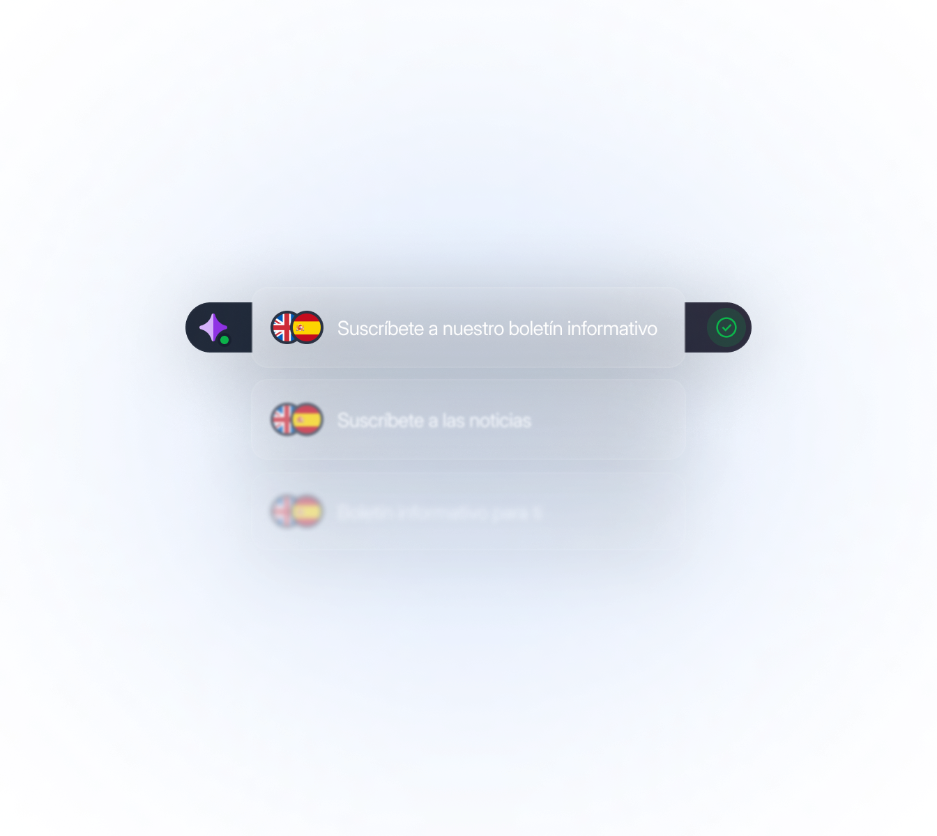 AI LINA generating context-aware translation suggestions and adapting marketing content for Spanish-speaking audiences.