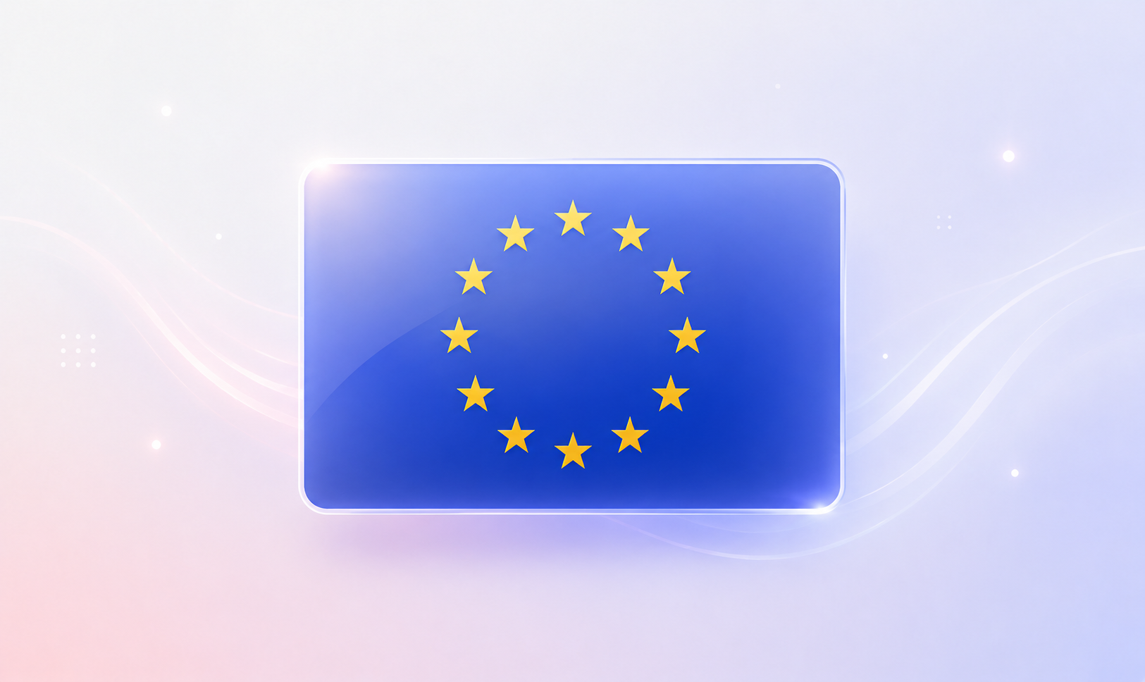 EU flag representing European translation standards and compliance.