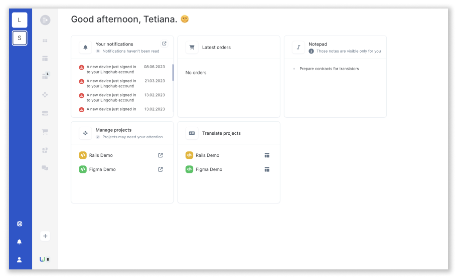 manage everything