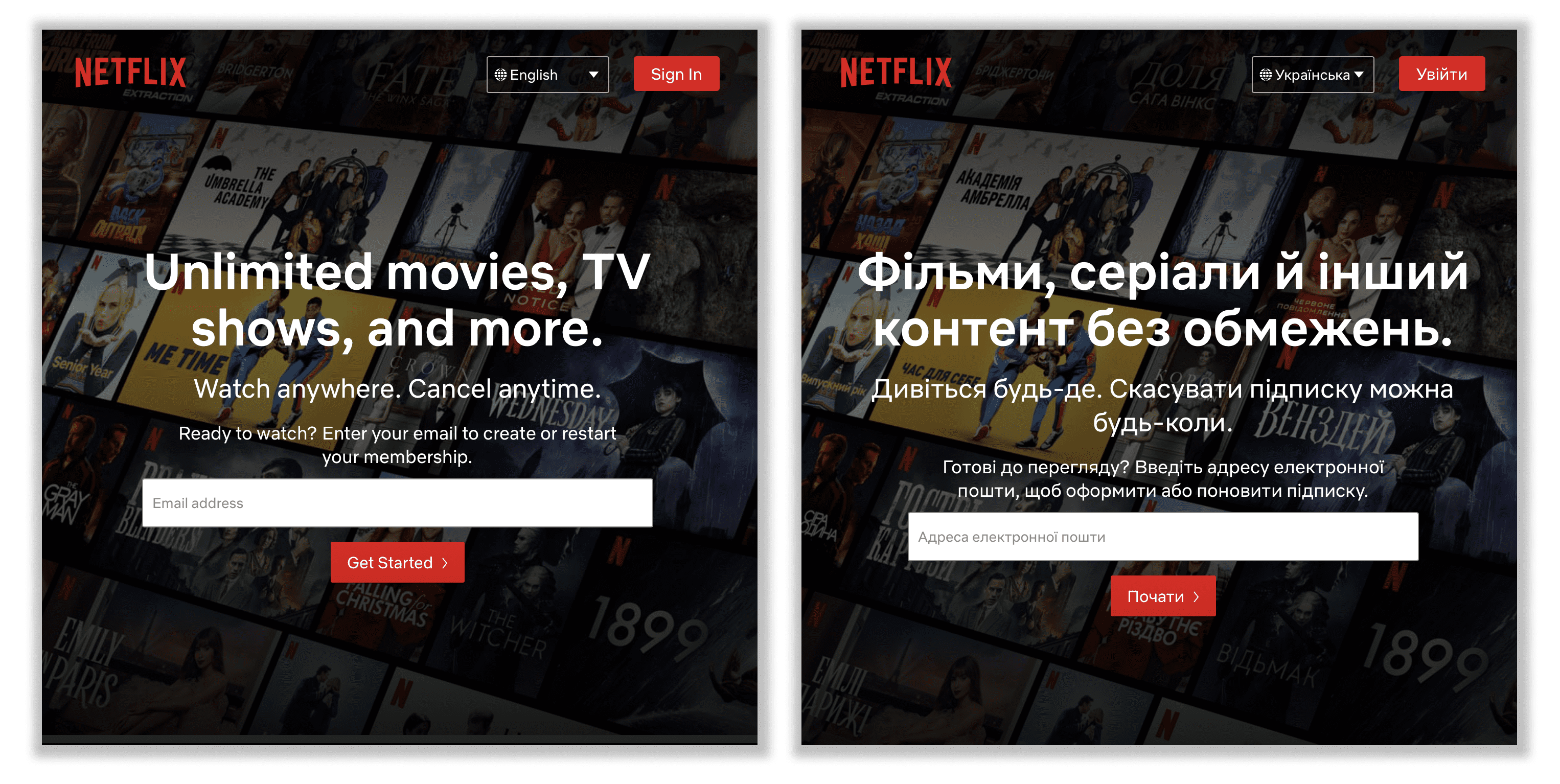 netflix localisation example