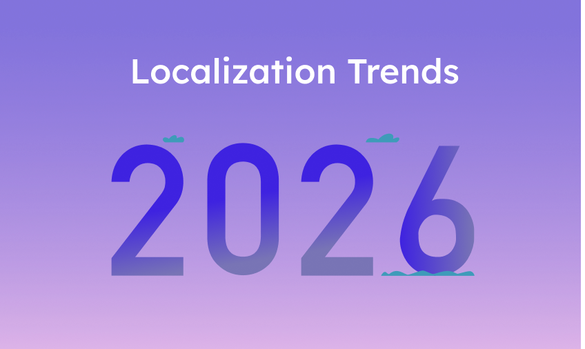 2026 in large bold letters, representing localization trends 2026.