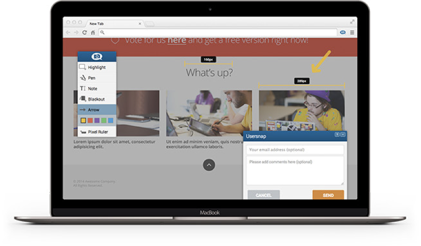 usersnap-screen