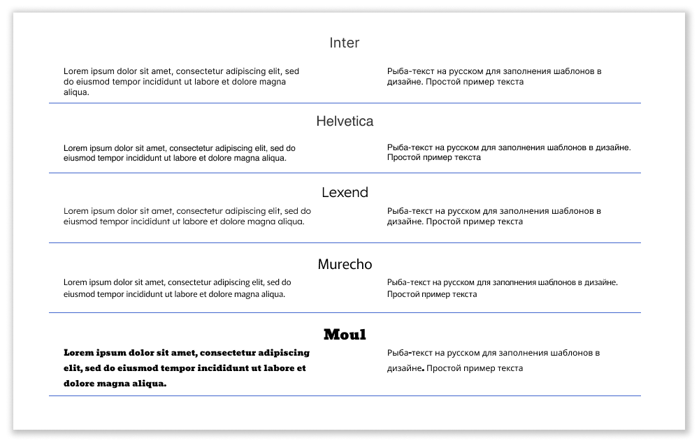 fonts examples