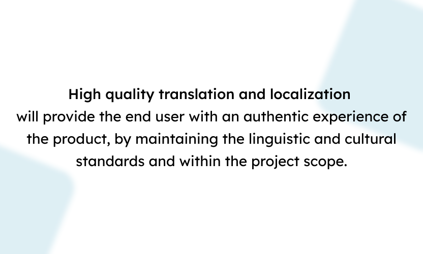 Translation quality assurance